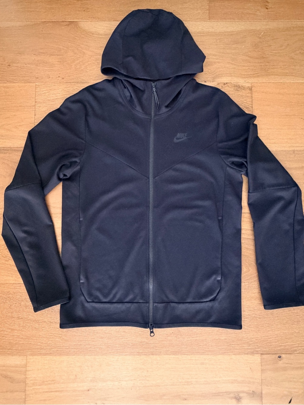 Nike Tech Fleece Full-Zip Windrunner Hoodie Black Men's Small Sport Gym Like New